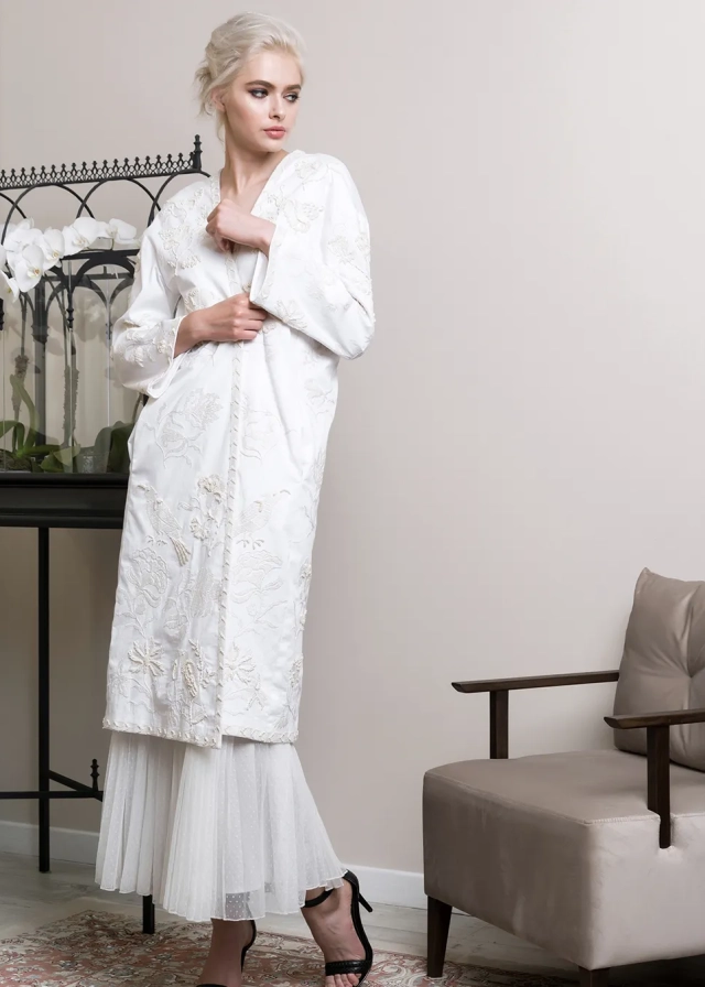 Chapan with embroidery 