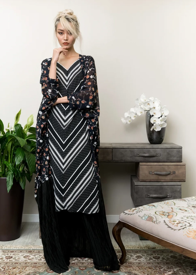 Maxi blouse