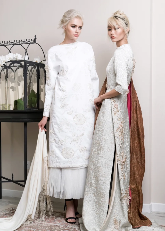 Brocade dress