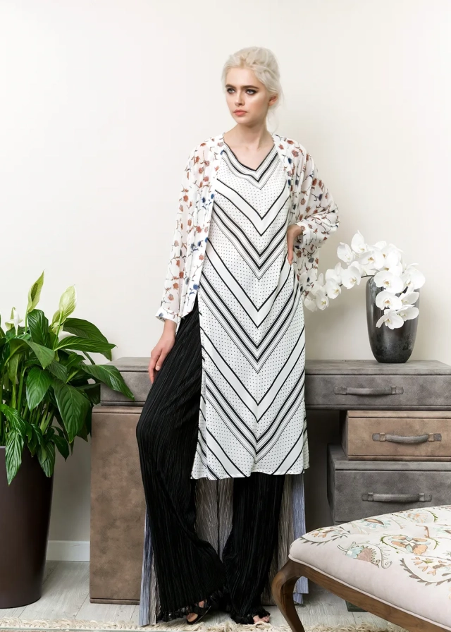 Maxi blouse