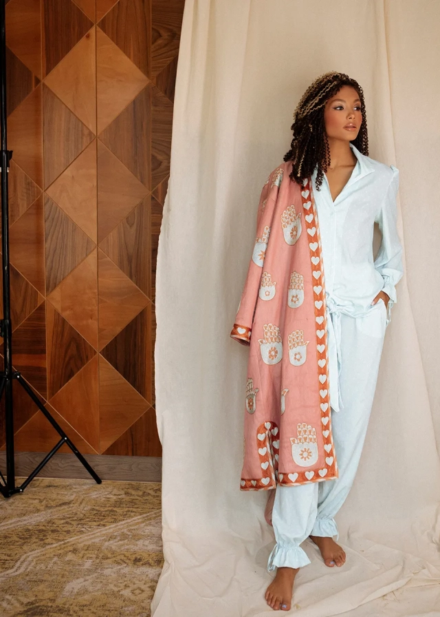 Chapan with embroidery 