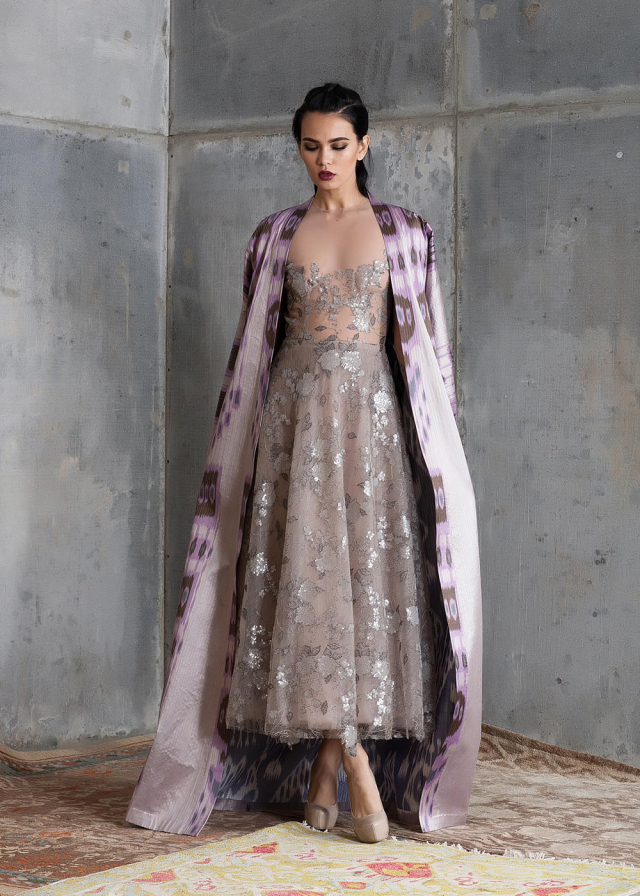 Sequin-embellished dress