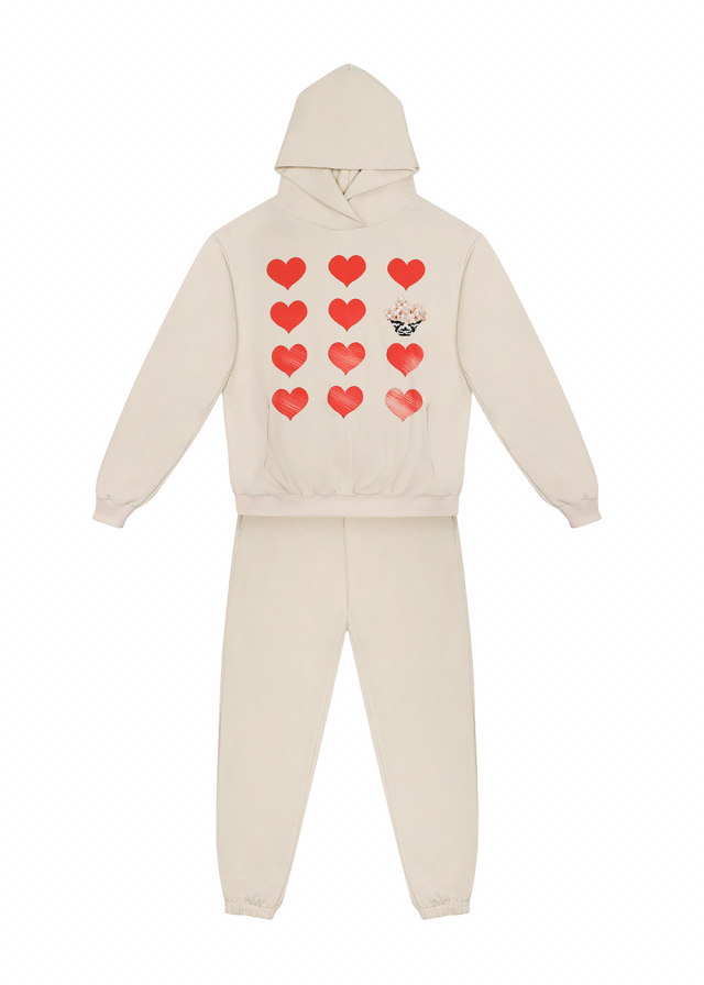 "Hearts" tracksuit
